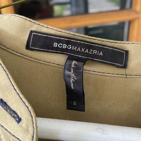 BCBGMAXAZRIA Maddox tunic in Camel - Picture 13 of 13